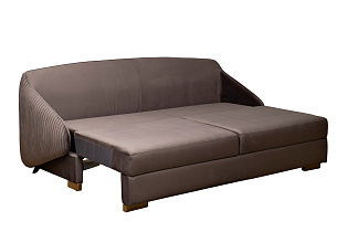 Диван Палаццо(Palazzo) трехместный раскладной серый