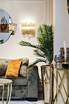 Кашпо напольное (золото) 3 (превью)