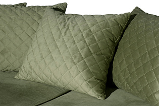 Дизайнерский диван Sorrento 230 трехместный раскладной оливковый