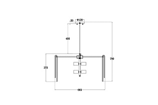 Люстра со стеклянными подвесками 3 (превью)