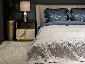 Покрывало «Флора» 180х230см кремовое 3 (превью)