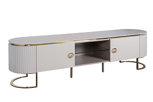 Тумба под телевизор Лучано (Luciano) с мраморной столешницей