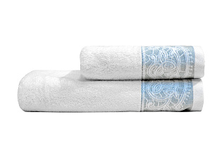 Полотенце «Муза» махровое 70*140 крем 1 (превью)