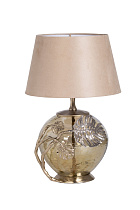 Лампа настольная «Лист монстеры» (бежевый плафон) 1 (превью)