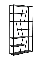 Стеллаж черный