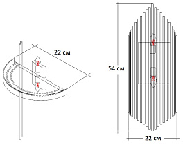 Бра стеклянное 3 (превью)