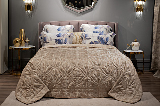 Покрывало Хьюстон (Houston) Кристалло 260х260см со стежкой