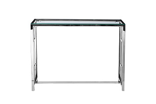 Консоль прозрачное стекло/хром 1 (превью)