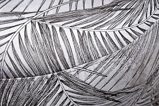 Кресло Верона(Verona) вращающееся вельвет принт "Листья"