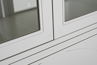 Комод с 2-мя ящиками бежевый