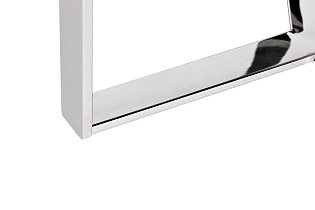 Столик журнальный с прозрачным стеклом (цвет хром) 3 (превью)